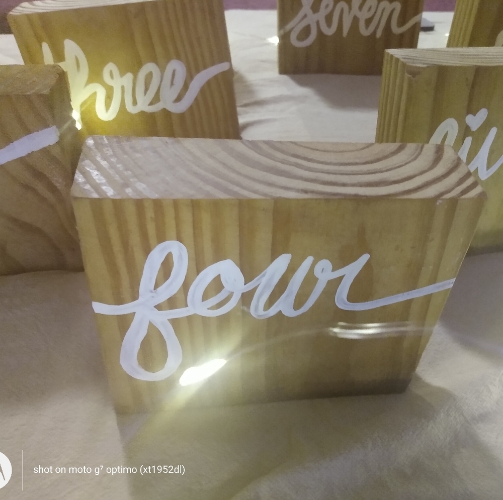 Table Numbers - Picture 3 of 6